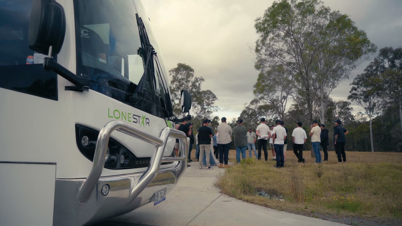 Attendees on an Unemployable Property live site tour